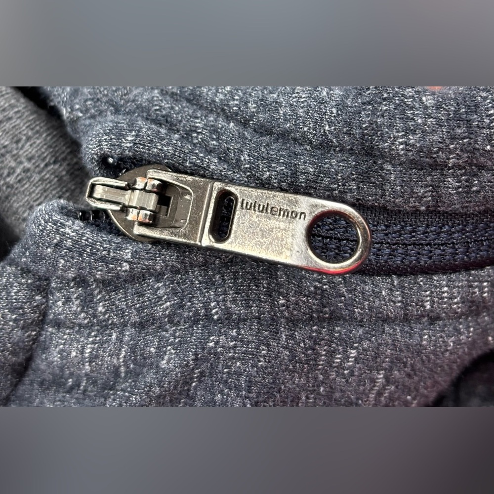 Lululemon | Heathered Grey | City Sweat Zip Hoodie French Terry | Men’s Small - Picture 4 of 7